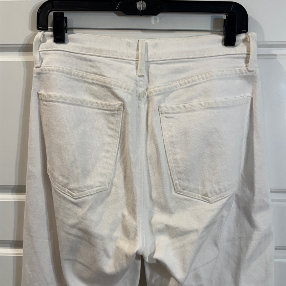 AGOLDE Nico High Rise White Jeans 27 - Picture 6 of 8